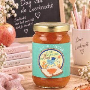 Toast met confituur - Voor een leerkracht vol vuur