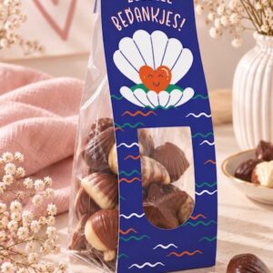 Een zee van bedankjes - Chocolade zeevruchtjes